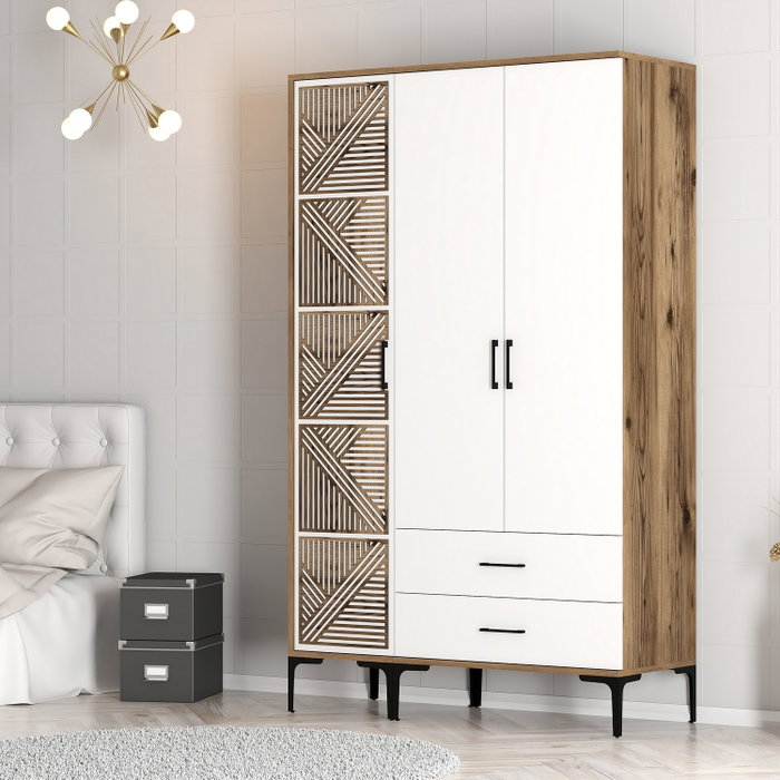 Hanah Home Kumsal PT - Nogal y blanco Hanah Home Kumsal PT - Nogal y blanco